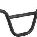 22.2 BMX Bike Handlebar 670mm, 160mm High Rise Bicycle Handlebar 6 Backsweep 3 Upsweep Steel Riser Handle Bars for E Bike, Dirt Bike, Pit Bike, ATV, Mini MX bike, MTB, Fixie Gear, 7/8 inch