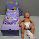 Realistic Reborn Baby Doll, 17.5 Inch Silicone Baby