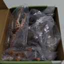 6PCS Safari Animal Figure Toys for Kids 3-5 Realistic Plastic Jungle Animal Figurines African Wildlife Learning Toys for Kids Boys Girls Toddlers