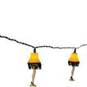 A Christmas Story Kurt Adler UL 10Lights Leg Lamp Light Set (CS9141)