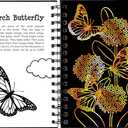 Scratch & Sketch Butterflies & Friends (Trace Along)