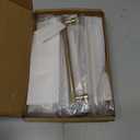 Amerdeco 10 Pack Champagne Bronze Knurled Cabinet Pulls 7 Inch (177.8mm) Hole Center Kitchen Cabinet Handles Drawer Pulls Cabinet Hardware ZH034