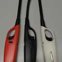 Refillable Butane Candle Lighters, 3 Pack Multi-Purpose Reusable Lighter with Soft Flame for Candle Camping Fireplace Party BBQ Grill(No Fuel)