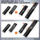 Adjustable Universal Grill Heat Plates, Heat Shields, Heat Tents, Burner Covers Guard, Heat Deflector, Heat Diffuser, Flame Tamer for Nexgrill, Dyna Glo, Charbroil, Brinkmann Grill Replacement Parts.