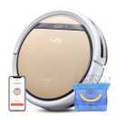 ILIFE V5s Plus Robot Vacuum and Mop Combo with Wi-Fi/App/Alexa, Automatic Self-Charging Robotic Vacuum Cleaner, Slim and Quiet, Cleans Hard Floors Carpets and Pet Hair (V5s Pro Upgrade Version)