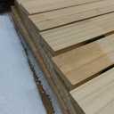 Solid Pine Wire Shelf Covers, 16" D x 26" L, Tool-Free Pantry Rack, 26" Length