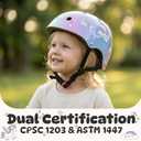 Kids Toddler Bike Helmet for Boys Girls, Adjustable Bicycle Helmet from Infant Baby to Children, Multi-Sport for Scooter Skateboard Roller/Inline Skate, Small
