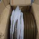 ejonirinjonir 13 Inch Gold Charger Plates,50pcs Charger Plates Bulk,Chargers for Dinner Plate,Plastic Chargers Plate for Wedding,Party
