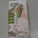 Maestri House Rechargeable Milk Frother, LunaFro NS Handheld Electric Foam Maker Waterproof Detachable Stainless Steel Whisk Drink Mixer Foamer for Lattes, Cappuccino, No Stand (White)