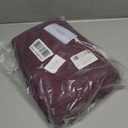 SUNNYBUY Women 3 PCS Maternity Nursing Nightgown Dress & Short Sleeve Breastfeeding Top & Pregnancy Pants Sleepwear Set 2XL, Burgundy 