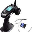 GoolRC Flysky FS-GT5 2.4GHz 6CH AFHDS RC Transmitter with FS-BS6 Receiver for RC Car Boat Radio System