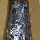 WRINGKIT 6 Pack Gridwall Waterfall Faceout with 5 Hooks, 16.5 Inch Gridwall Waterfall Hangers, Square Straight Arm Hooks for Wire Grid Retail Clothing Display, Slat Wall Accessories