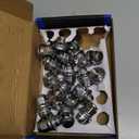 20PCS M12x1.5 Lug Nuts - 13/16" 21mm Hex - Chrome Factory Style Wheel Nut for Lexus ES350 RX350 IS300 CT200h HS250h GS450h GS450, Toyota Camry Corolla Avalon Highlander Prius Sienna 611-211 611-117