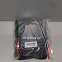 Cimkiz Crampons Ice Cleats Traction Snow Grips for Boots Shoes Women Men Anti Slip 19 Stainless Steel Spikes Safe Protect for Hiking Fishing Walking Climbing Mountaineering, Medium