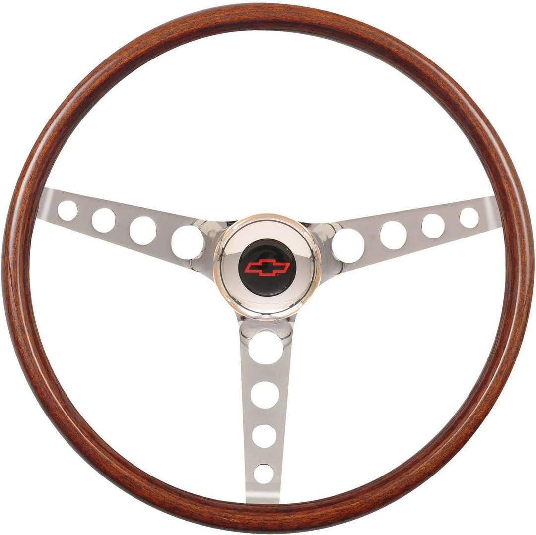 GT Performance 14-4337 Classic Wood Steering Wheel