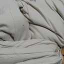 Bedsure King Comforter Set, Beige Soft Prewashed Bedding for All Seasons, 3 Pieces GentleSoft Bed Set, 1 Lightweight Comforter (104"x90") and 2 Pillowcases (20"x36")