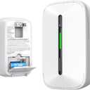 Jemay Carbon Monoxide Detector Plug in,10 Year Battery Power Carbon Monoxide Alarm with Test-Button & Breathing Light, Portable CO Detectors for Travel Home Office RV Hotel,1 Pack