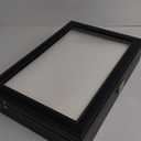 Artilife 24 Slot Watch Box for Men,Watch Cases for Men,Watch Display Case,Glass Top,PU Leather Display Storage Collection Organizer Jewelry Case Watch Organizer with Removable Pillows Black