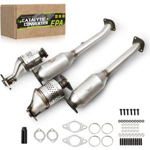 Front & Rear Catalytic Converter Compatible with Nissan Pathfinder 2005-2012 4.0L V6, Frontier 2005-2019, NV1500/2500/3500 2012-2017, Xterra 2005-2015 (EPA Compliant)