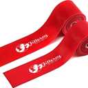 WOD Floss Compression Band for Mobility and WOD Recovery Through Muscle Compression, Tack, and Flossing (3.5 Foot (Pack of 2), Red)