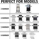 Nexgrill 720-0896B 720-0896C 720-0882A 720-0896 720-0925 720-0896E Grill Parts 5B Enamels Heat Plates