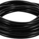 Silicone Vacuum Tubing Hose Automotive Vacuum Line for Toyota High Temperature 15ft 1/16" 2mm ID 3.5mm Thickness Pack of 1, Black