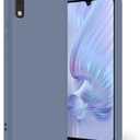 Designed for Galaxy A10e Case, Liquid Silicone Slim Soft TPU Fit Full Body Protection Shockproof Phone Cover for Galaxy A10e 6.2" (Gray)