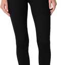 Amazon Essentials Women's Stretch Denim Mid-Rise Pull-On Skinny Jegging (8, Black)