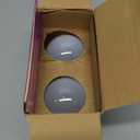 75W A21 2-Pack Ultra Definition Soft White (2200K) 1100 Lumen (11W = 75W) Dimmable Warm Glow Frosted Flicker-Free Light Bulbs