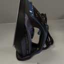 Steam Iron for Clothes 12s Fast Heat-up, 1500W Iron with 13.21oz Water Tank, 3-Way Auto shutoff, Burst Steam, Spray Mist, Anti-Drip, Self-Cleaning, Vertical Ironing for Home (Teal Blue)