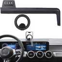 Car Magnetic Phone Holder for Mercedes Benz CLA 2020-2025/ GLA 2021-2026/ GLB 2020-2026/ EQB 2022-2025 Auto Accessories Best Cellphone Mount Navigation Charging Mobile Cradle Cell Phones Screen Stand