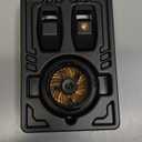 Black Shark FunCooler 5 Magnetic Cell Phone Cooler for Gaming, Portable Mobile Phone Cooling Fan with RGB Light, Cellphone Radiator for iPhone Magnetic Series/Android/Tablet/iPad (Black)