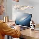 5 x Inspiring Crochet Animals Handmade Positive Gnome, Emotional Support Crochet Gift for Boy/Girl, Daughter Mom Grandma Women Birthday Gifts Ideas (Brown)