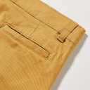 Amazon Essentials Boys and Toddlers' Uniform Woven Flat-Front Shorts (Wrinkle Resistant), Pack of 3 (5, Dark Khaki Brown)