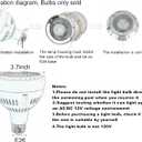 LED Pool Light Bulb 12V 50W 5000LM 6500K Daylight White LED Swimming Pool Light Bulb, Replaces up to 200-800W Traditionnal Bulb for Most Pentair Hayward Light FixturesNOT 120V