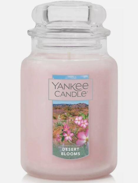 NWT! Yankee Candle DESERT BLOOMS 22 oz. Candle
