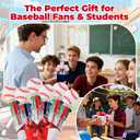 Baseball Party Favors baseball Pens Multicolor Pen in One Cute Fun 4-in-1 Pens Bulk Cool Ballpoint Pens for Birthday Gifts Teacher Supplies (Baseball, 48)