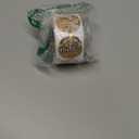 600 Baked with Love Stickers 1.5" Round Natural Kraft 6 Unique Design Perfect for Baked Goods Packing and Wrapping, Add Unique Touch to Your Business and Homemade Cookies