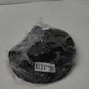 Glitter Silver Black Cowboy Hats for Women - Western Sparkly Rhinestone Cowgirl Hat for Ladies Size M-L (7-7 1/4)