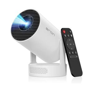 Mini Portable Projector with 4K Support, Bluetooth 5.4 WIFI6, 5watt Sound Base Speaker, 160 ANSI, Android 11, 210° Rotation , Auto Keystone Correction Video Projector HY300 ULTRA