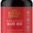 Antarctic Krill Oil 500mg Softgels - Omega 3 Krill Oil Supplement with EPA DHA & Astaxanthin for Brain Joint & Heart - 3rd Party Lab Tested No Gluten GMOs or Fishy Aftertaste (Up to 8 Month Supply)