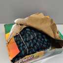 Flexi Hose Lightweight Expandable Garden Hose, 100FT -Retractable Garden Hose, Water Hose - No-Kink Flexibility, 3/4 Inch Solid Brass Fittings and Double Latex Core (Black)