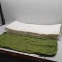 Outdoor Bench Cushion 4 inches Memory Foam Waterproof Patio Furniture Bench Cushion Porch Swing Cushion with Handle and Adjustable Strap, 48 x 18 Inch Sage Green