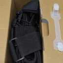 Tactical Utility Belt,Versatile Police Security Guard Military Modular Equipment System Molded Duty Belt (Black 10pcs)