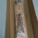 LazBlinds No Tools No Drill Cordless Bamboo Roman Shades, Light Filtering Window Treatment, Roll Up Bamboo Blinds for Window 22'' W x 64'' H, Ceylon Light Russet
