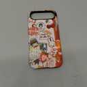 MERRO for iPhone Air Case - Wireless Charging Compatible - Dual-Layer Hard Shell & Silicone Cover - Protective Phone Case with Cute Wildflower Designs for iPhone 17 Air - Whimsical Collage