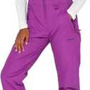 Arctix Kids Insulated Snow Bib Overalls (Large Husky, Amethyst)