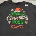 Family Christmas 2025 Matching Group Outfit Xmas Santa Squad T-Shirt Medium