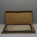 2025 Halloween Hologram Ghost Mirror, Spooky Haunted Halloween Mirror, LED Ghost Decor for Indoor Halloween Decorations, Wall Fireplace Bedroom Party Supplies (Large 19.7 x 9.5 in)