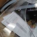 Addlon 24'' Ceiling Fans with Lights and Remote, Low Profile Flush Mount Ceiling Fan with Light, 3000-6000K Dimmable LED Fandelier, Modern Small Black Ceiling Fan for Bedroom, Kitchen, Living Room